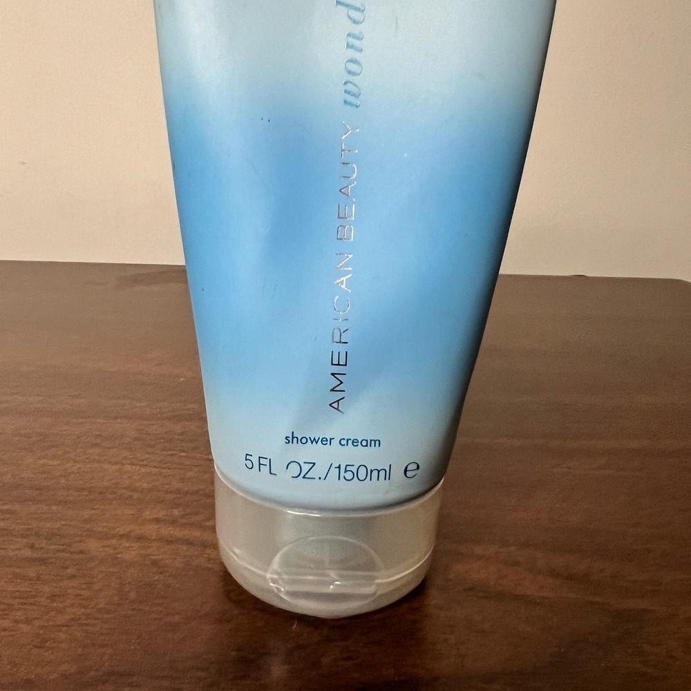 American Beauty Wonderful Shower Cream 5oz 150ml Perfumed Body Cleanser New